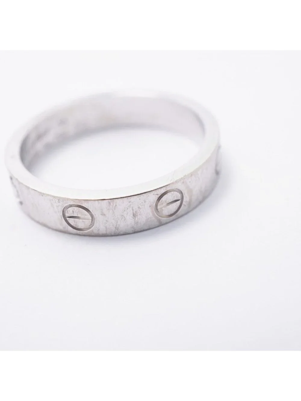 Cartier Ring Mini Love 18k White Gold Diamond